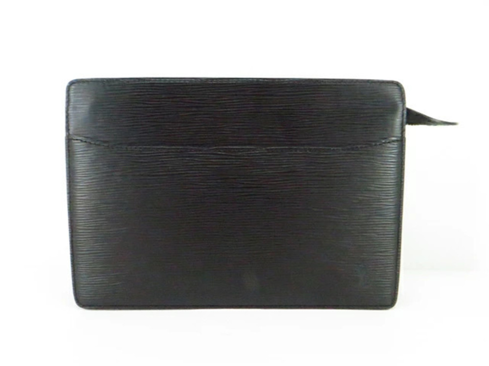 LOUIS VUITTON Bag Pochette Homme Shoulder Epi Noir Black